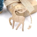 Décorations de Noël en bois 3 pcs 42