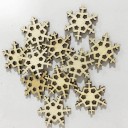 Décorations de Noël en bois 50 pcs C594 4
