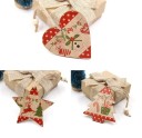 Décorations de Noël en bois 9 pièces 22