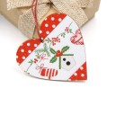 Décorations de Noël en bois 9 pièces 9