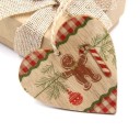 Décorations de Noël en bois 9 pièces 2