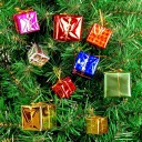 Décorations de Noël paquets 4 cm 24 pcs 4
