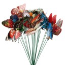 Décorations lumineuses en forme de papillon à piquer 25 pcs 3