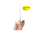 Decorațiune de Crăciun 2D din acril pentru masă 16 x 15 x 0,2 cm Nașterea lui Isus imprimare desenată Fecioara Maria și Sfântul Iosif Ornament de cadou Trandafiri albi 4