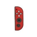 Decorațiune pentru crocsy controler de joc pentru Nintendo 3–4 cm ornament din PVC pentru încălțăminte în stil gamepad pentru personalizarea 2
