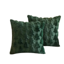 Decorative Christmas Cushion Cover 45 x 45 cm Soft Printed Cover Christmas Accessory for Sofa, Bed and Living Room 3