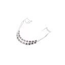 Decorative Dental Fake Braces 5 x 4.6 cm Pair of Braces with Hook and Metal Wire Temporary Dental Ornament with Box 18