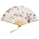 Decorative Fan with Flower Motif 4