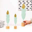 Decorative Feather Shaped Figurine 7