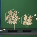 Decorative Figurine with Leaves 8