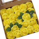 Decorative Flower Artificial Rose for Decoration 25 pcs 17 x 7.8 cm 8