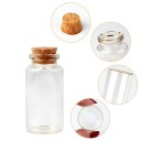 Decorative Glass Bottle Set of 12 4