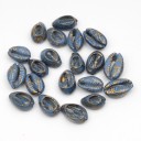 Decorative Gold-Plated Shells 10 pcs 3