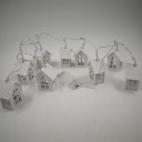 Decorative Illuminated Houses - 10 Pieces 3