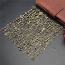 Decorative Keys with Ornaments 125 pcs 6