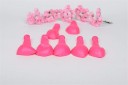 Decorative latex balloons with a pearlescent sheen 10 pcs Decoration for birthdays and weddings When inflated 23 x 20 cm Fun for children 24
