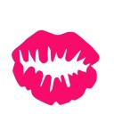 Decorative Lip Jar Stickers 12 pcs 4