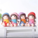 Decorative Miniature Dolls 4 pcs 4