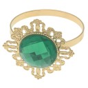 Decorative Napkin Rings with Gemstone 24 pcs 15