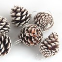 Decorative Pine Cones 6 pcs 1