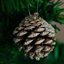 Decorative Pine Cones 6 pcs 6