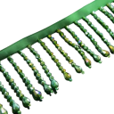 Decorative Ribbon 45 cm Beaded Fringes Polyester Nylon Decorative Edging Ribbon for Dresses Curtains Costumes Decorations Handicrafts 6