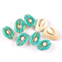 Decorative Shells with Ornaments 10 pcs 8