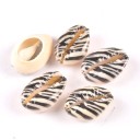 Decorative Shells with Ornaments 10 pcs 13