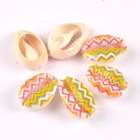 Decorative Shells with Ornaments 10 pcs 23