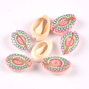 Decorative Shells with Ornaments 10 pcs 24