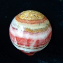 Decorative Sphere Made of Rhodochrosite 2