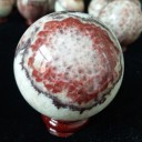 Decorative Sphere Made of Rhodochrosite 6
