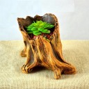 Decorative Stump Planter 5