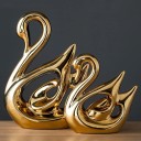 Decorative Swan Statues 2 pcs 2