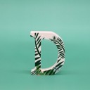 Decorative Wooden Letter C560 4