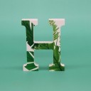 Decorative Wooden Letter C560 8