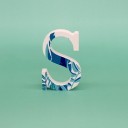 Decorative Wooden Letter C560 19