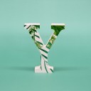 Decorative Wooden Letter C560 25