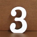 Decorative Wooden Number 4