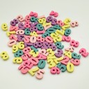 Decorative Wooden Numbers 100 pcs 2