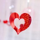 Decorazione appesa cuori 100 pz 3