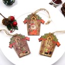 Decorazione casetta di Natale 9 pz 1