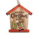 Decorazione casetta di Natale 9 pz 2