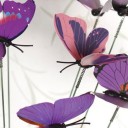 Decorazione da infilare farfalla 10 pz H897 4