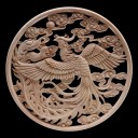 Decorazione in legno intagliata 1