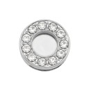 Decorazione in pietre per crocs lettera O 2,5–3 cm decorazione in PVC argento per personalizzazione delle scarpe e creazione di iniziali 1