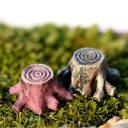 Decorazione miniatura ceppo 10 pz 6