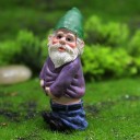 Decorazioni da giardino gnomi 4 pz 6