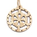 Decorazioni natalizie in legno 3 pz 19