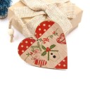 Decorazioni natalizie in legno 9 pz 17